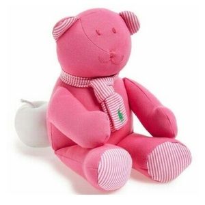 Ralph Lauren Heritage Pink Polo Teddy Bear
